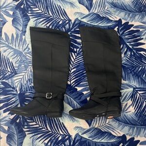 Auden Black Over the Knee Boots